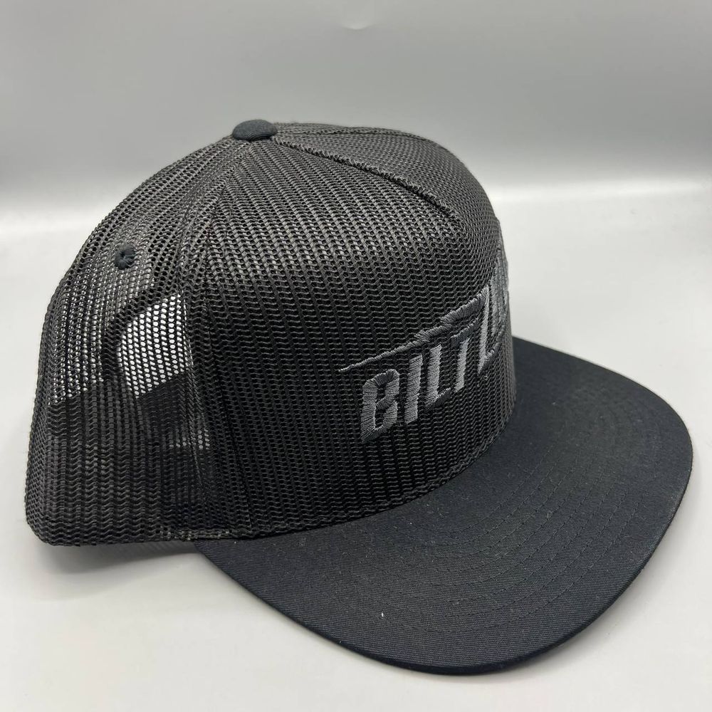 Biltwell Inc Trucker Hat Men Black Motorcycle Snap Back Cap — image 3 of 8